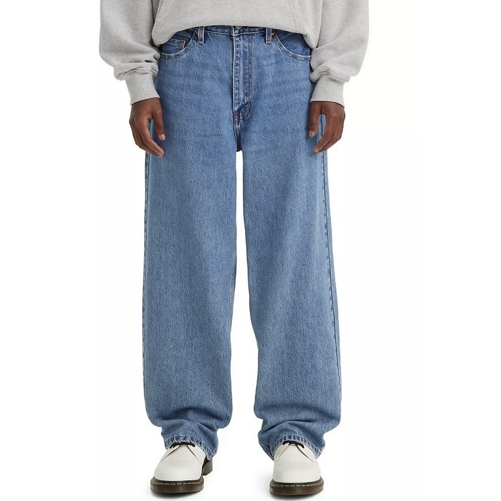 Levi 's Premium 578 Baggy Jeans Mens 30x30 Blue Denim Lightly Distressed Hip Hop